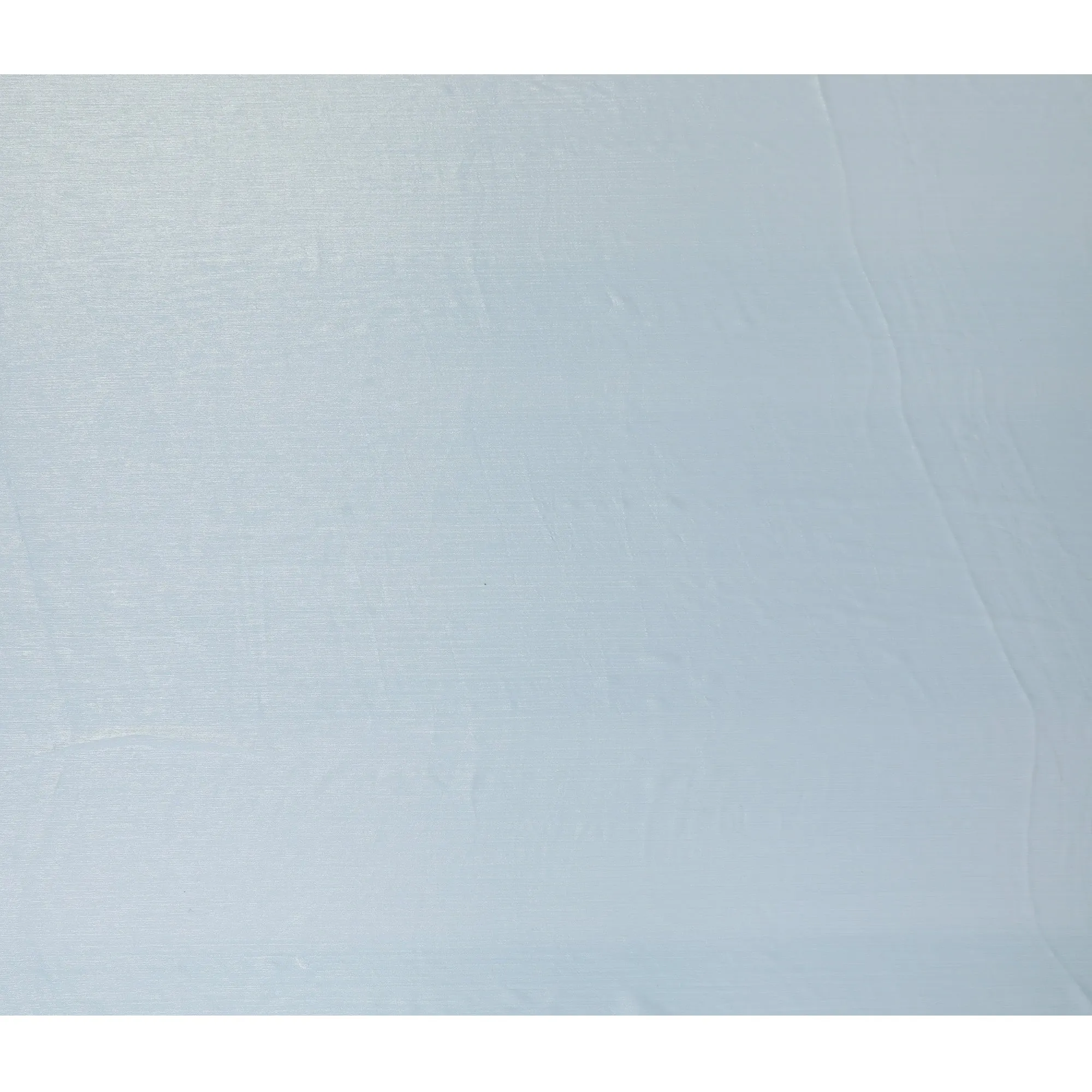 Icy Blue Metallic Synthetic Chiffon Fabric, 110 cm Wide-D19129