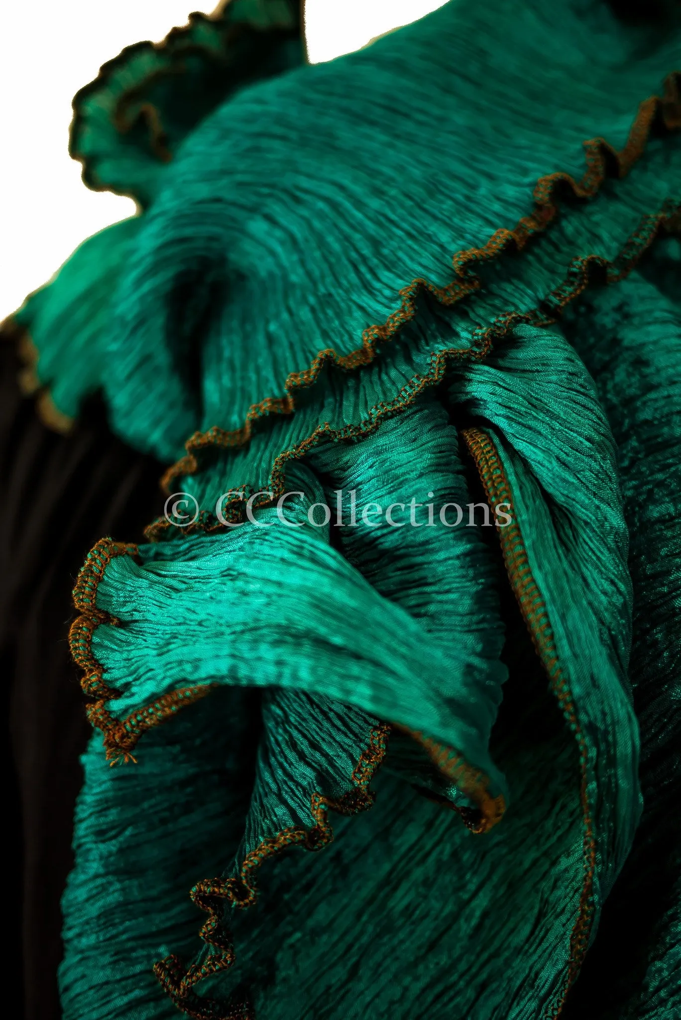 Indulge in Luxury with Our Pure Silk Large Pleated Shawl/ stole in Stunning Colors