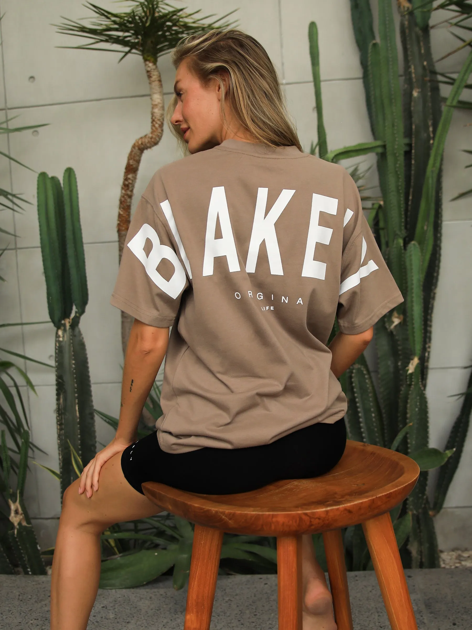 Isabel Oversized T-Shirt - Brown