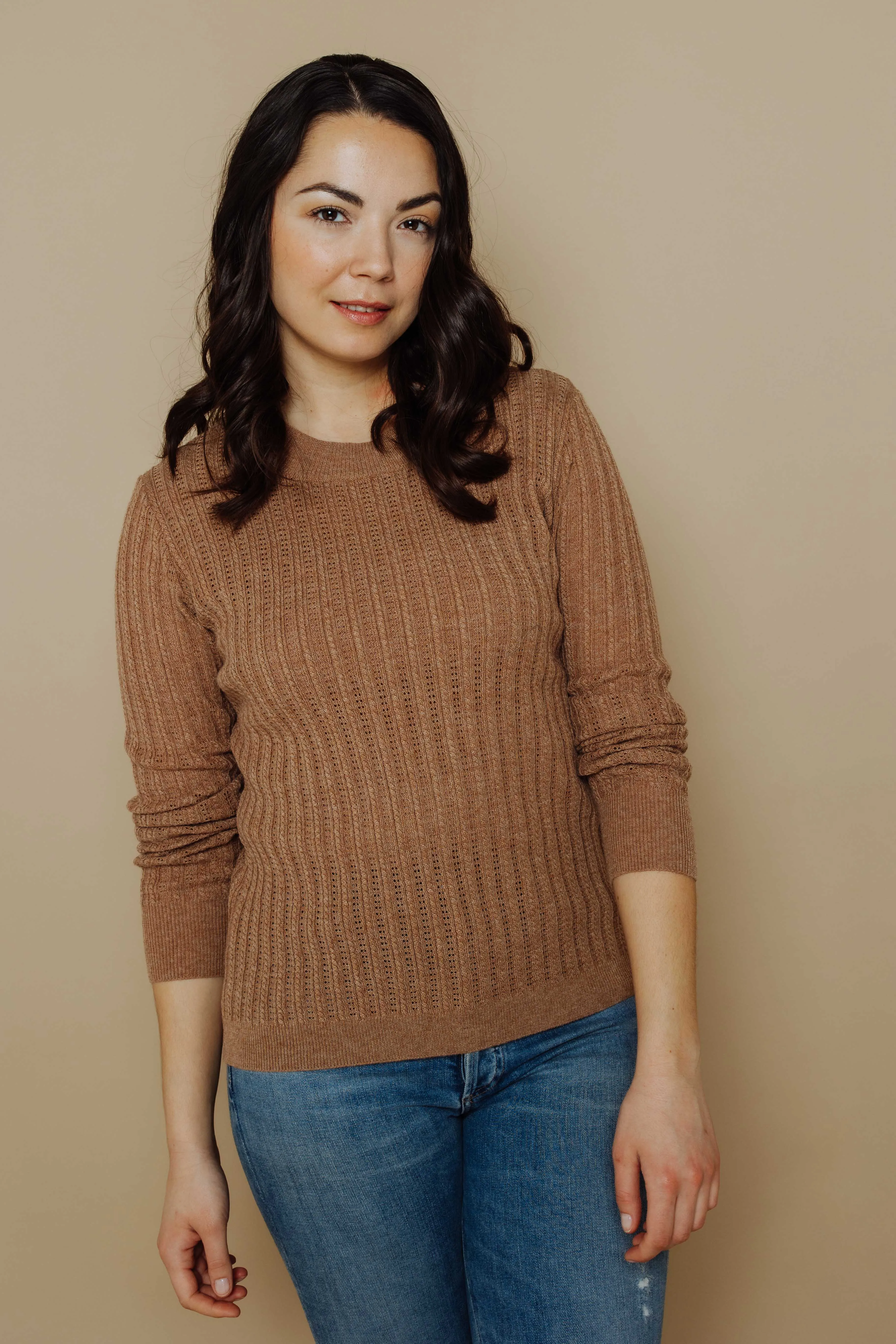 Jenny-Mini Cable Pullover