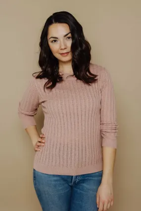 Jenny-Mini Cable Pullover