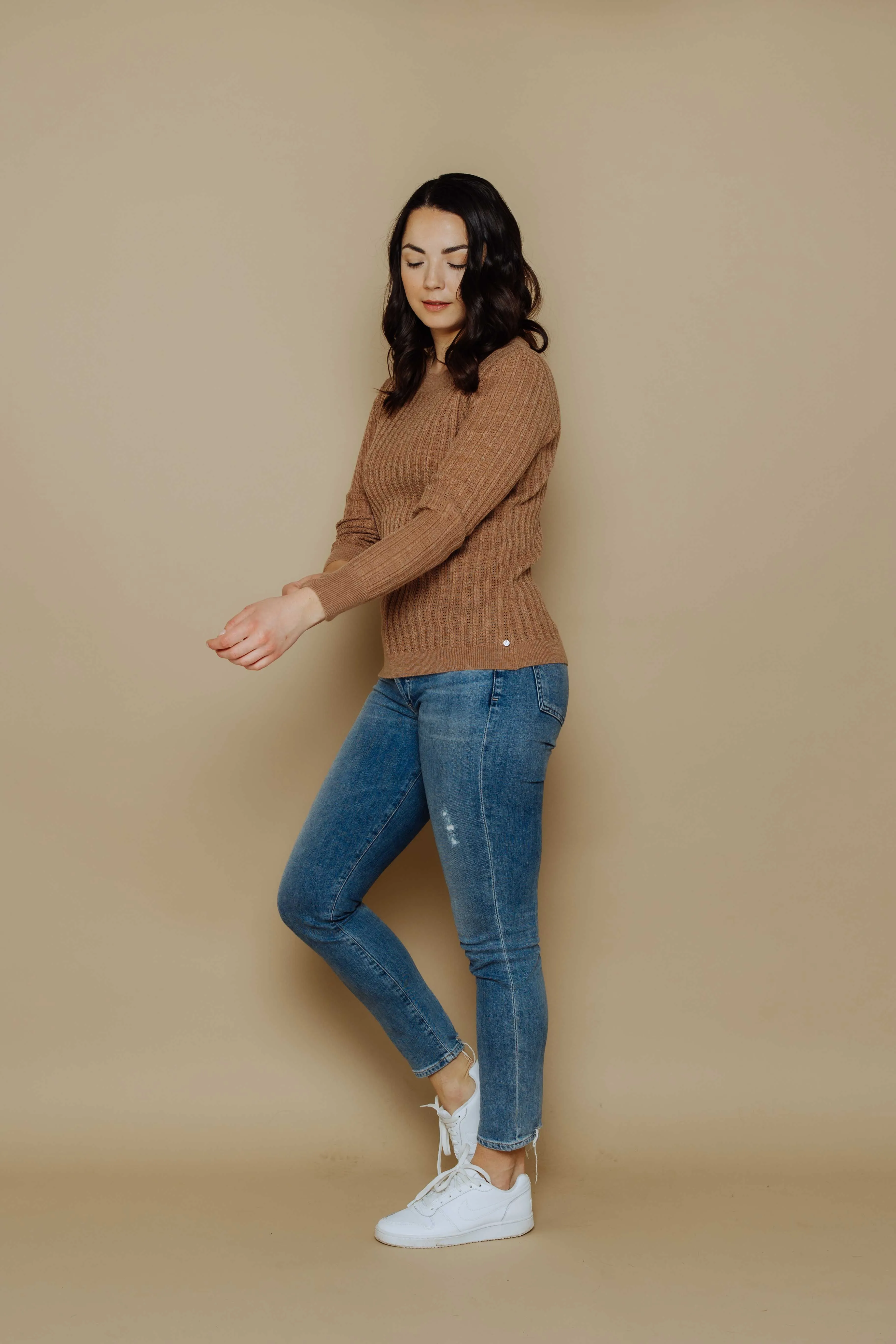 Jenny-Mini Cable Pullover