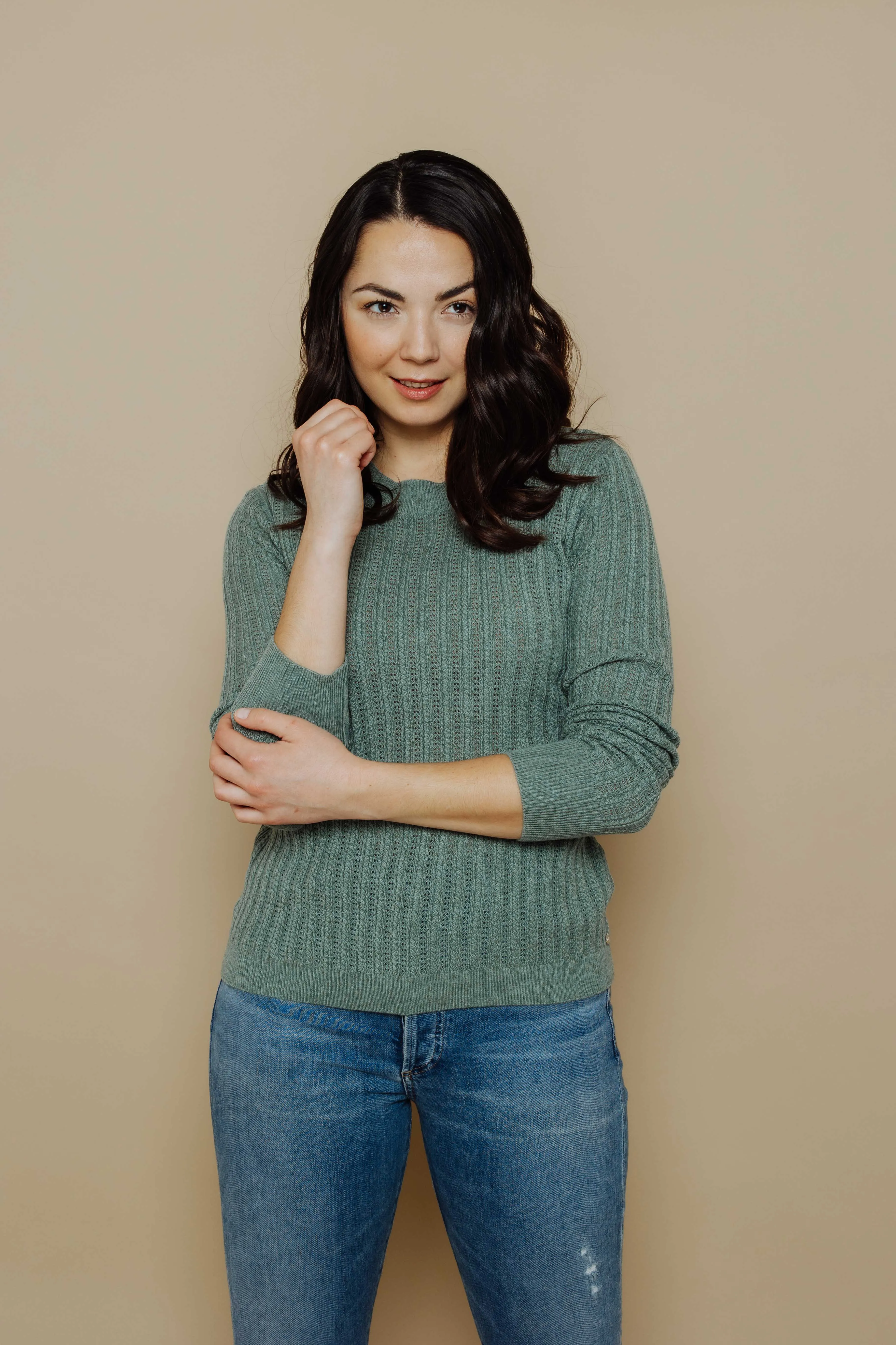 Jenny-Mini Cable Pullover