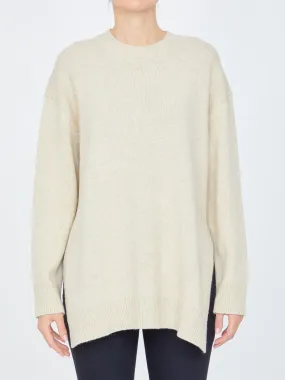 Jil Sander Beige Wool Jumper