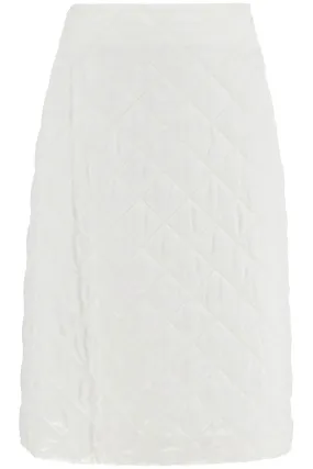 JIL SANDER Quilted Midi Skirt