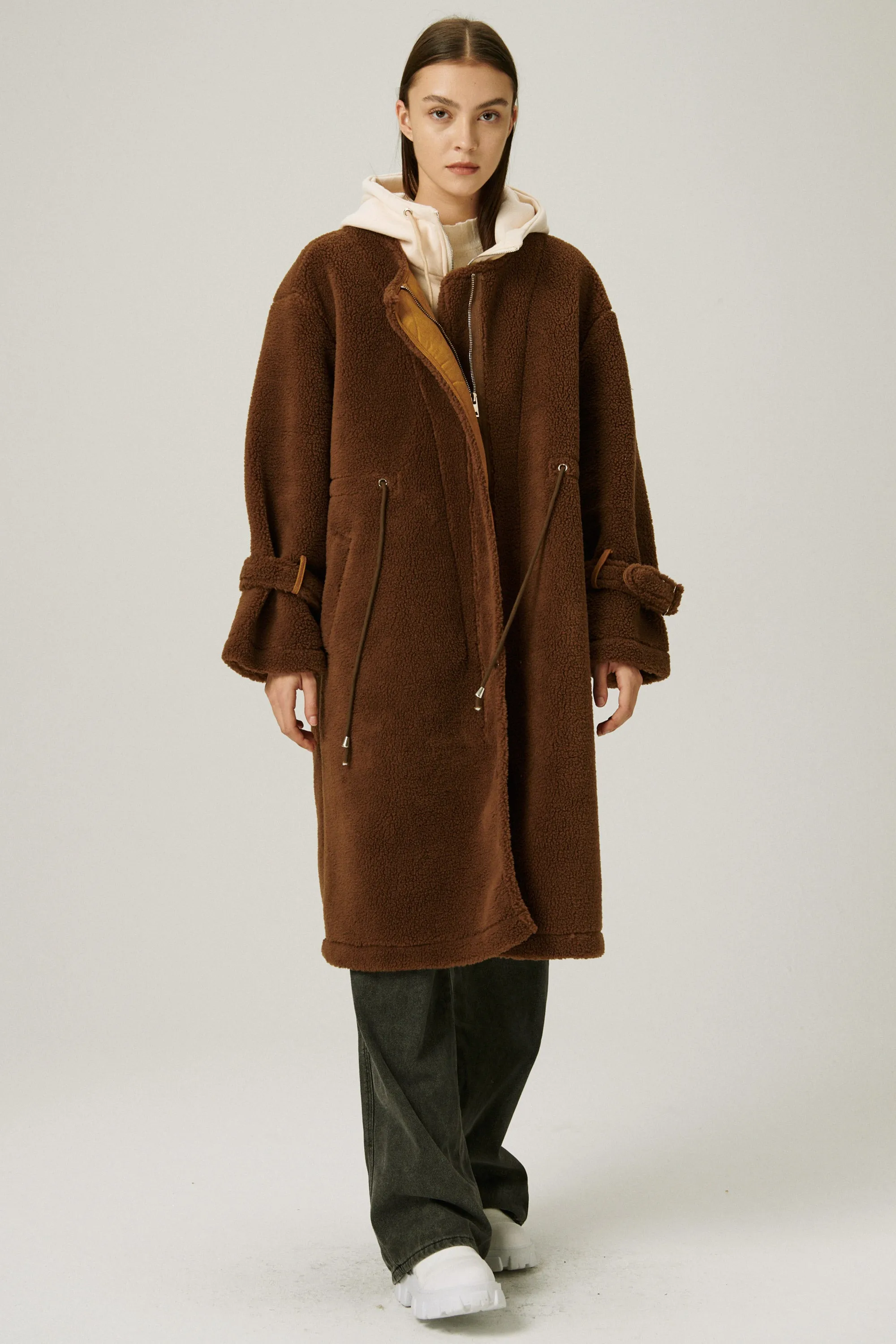 Joe Hood Layered Teddy Coat