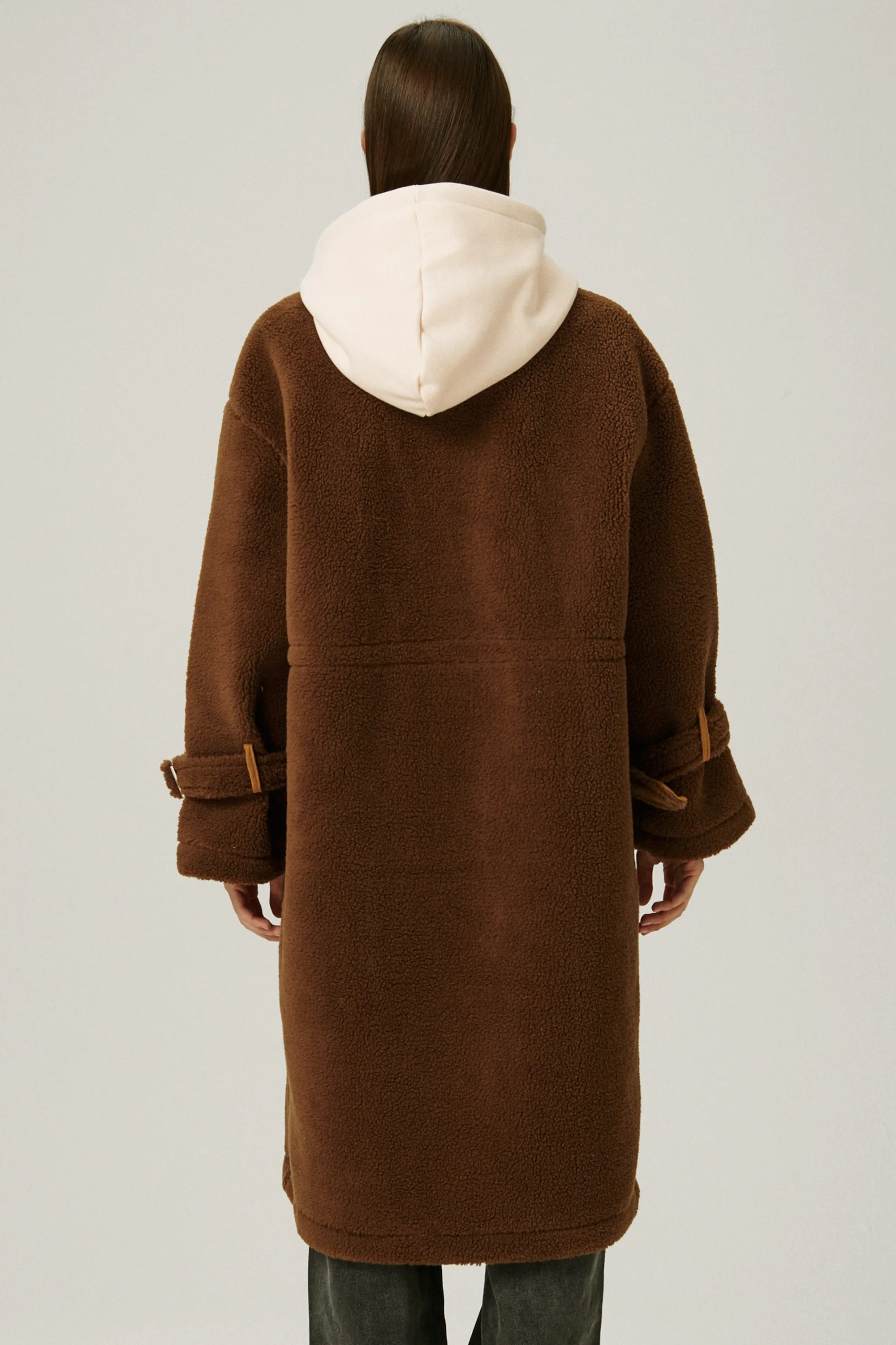 Joe Hood Layered Teddy Coat