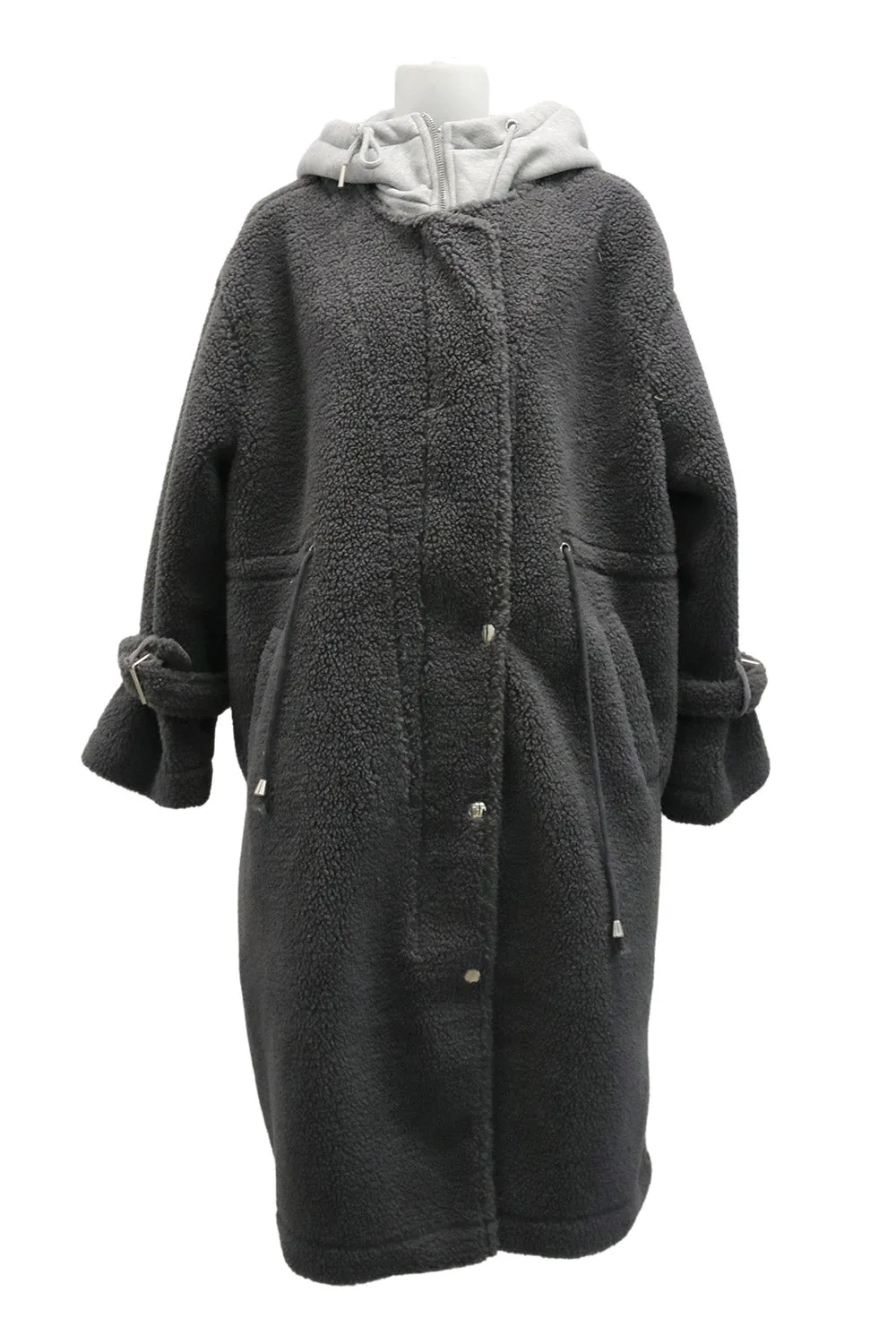 Joe Hood Layered Teddy Coat