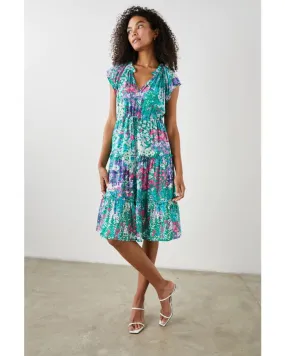 Juni Gardenia Print Dress