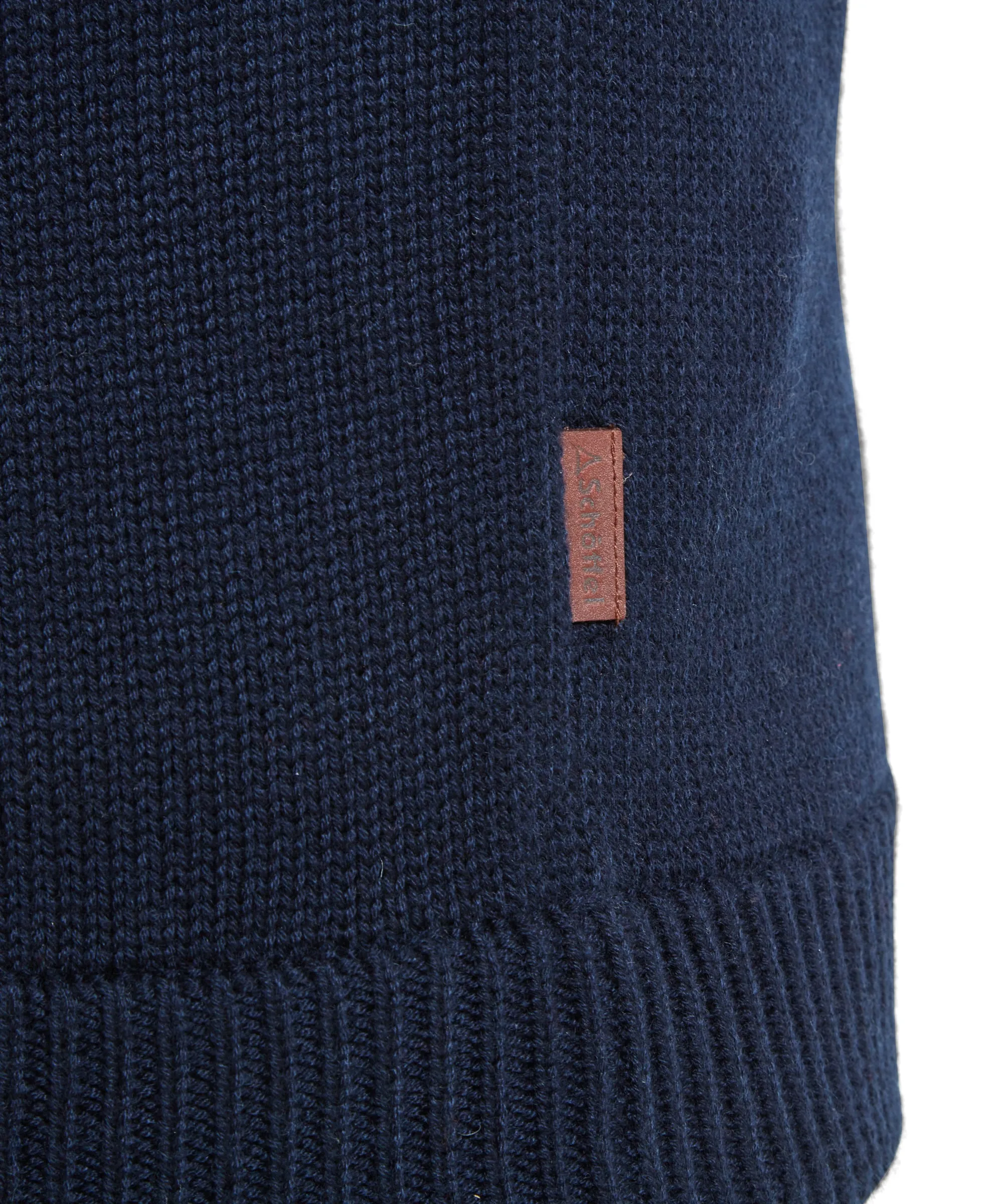 Kenmore Lambswool Mix Jumper - Navy