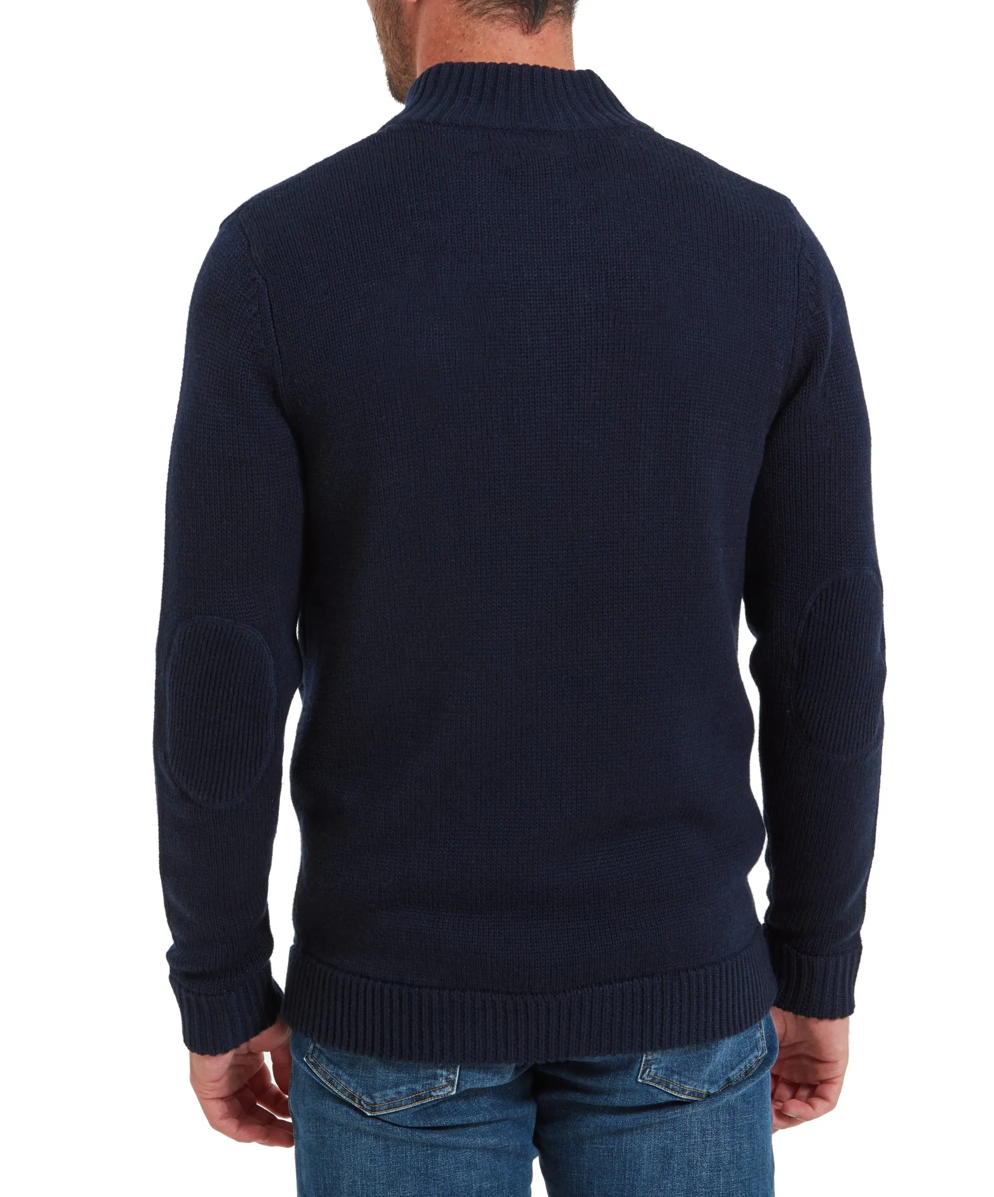 Kenmore Lambswool Mix Jumper - Navy