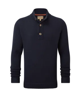 Kenmore Lambswool Mix Jumper - Navy