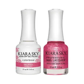 Kiara Sky Classic Gel & Polish Duo - #422 Pink Lipstick