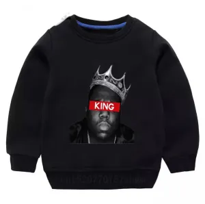 Kids Biggie Crewneck - King