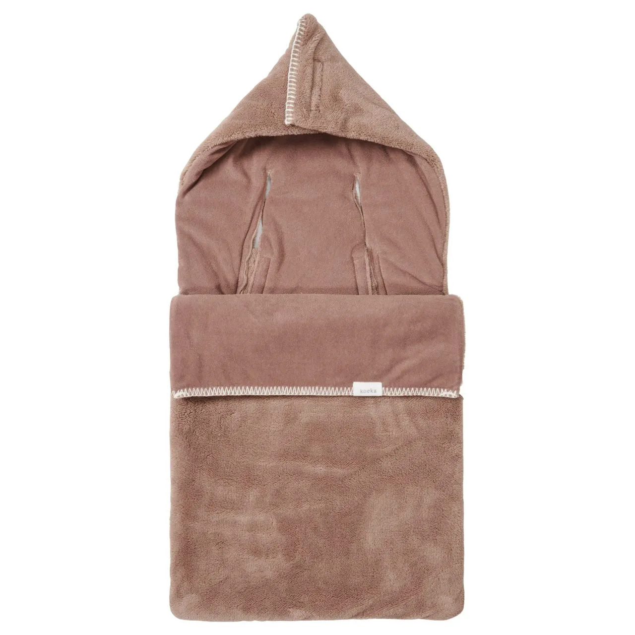 Koeka Maxi Cosi Footmuff Teddy | Malmo Chestnut