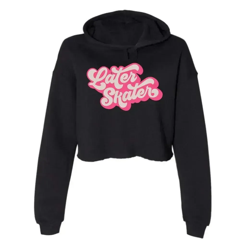 Later Skater Women's Hooded Crop