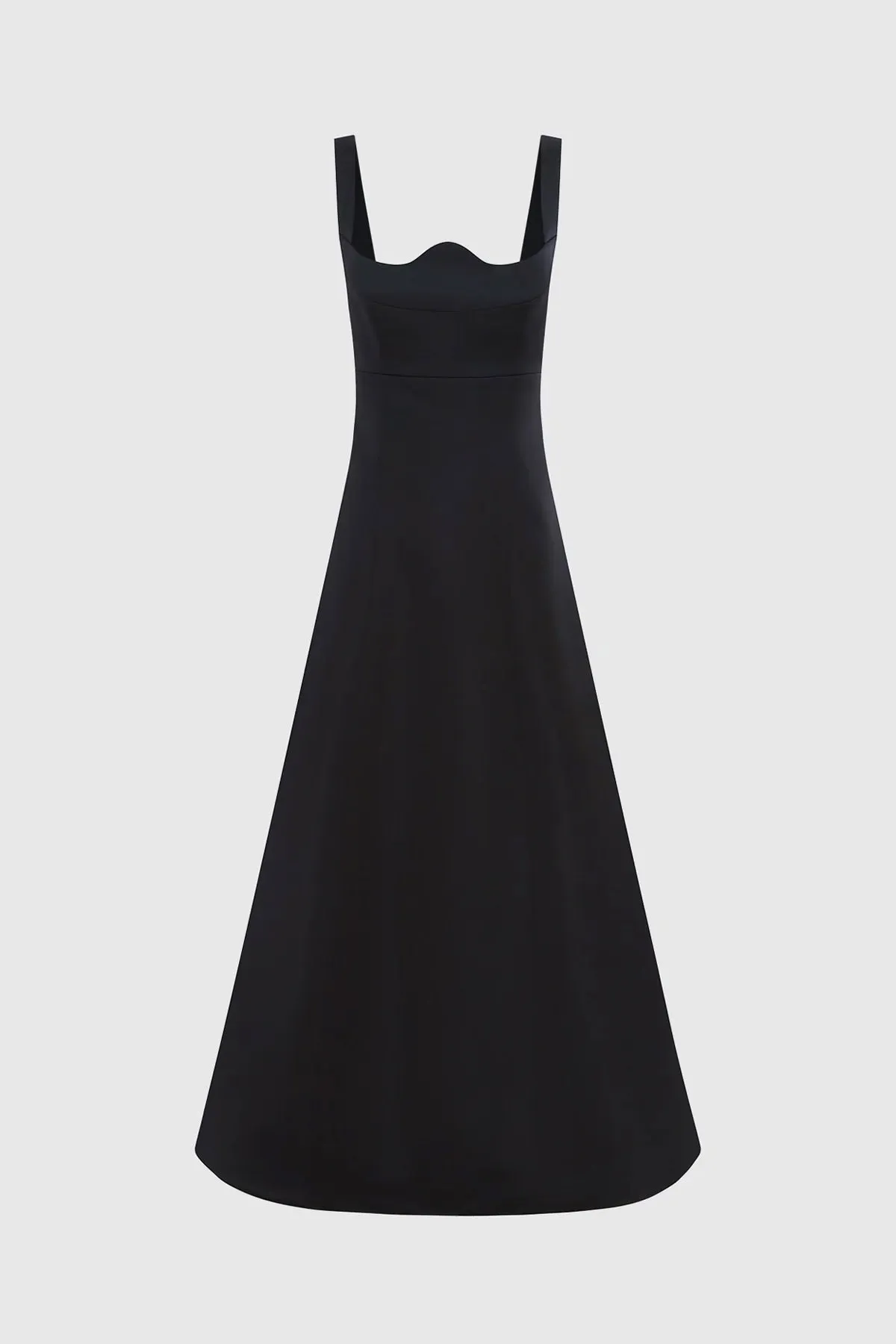 Leo Lin Odette Midi Dress - Ebony