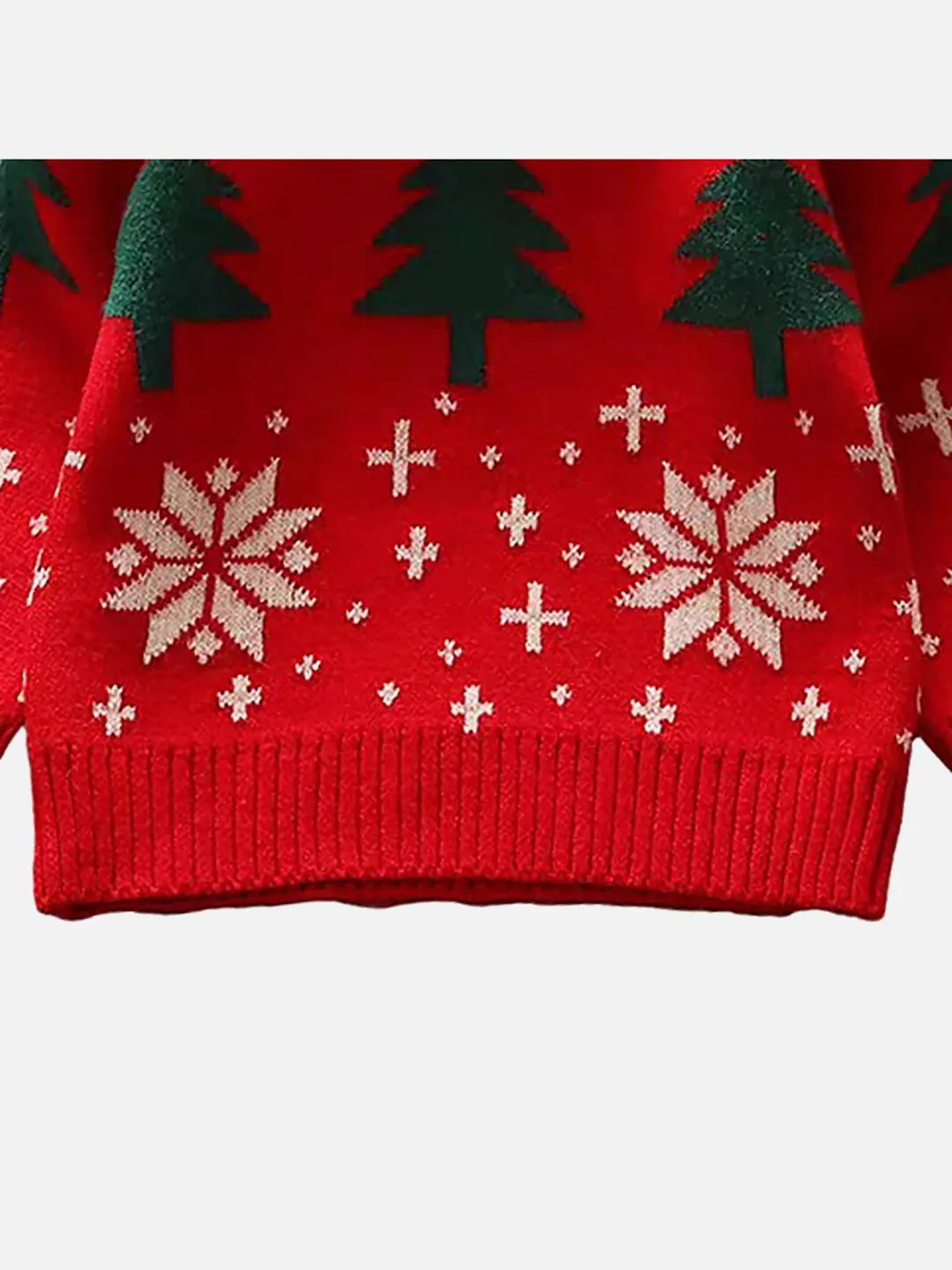 Little Surprise Box Red Wonderland Warmer Cardigan & Christmas Sweater for Kids