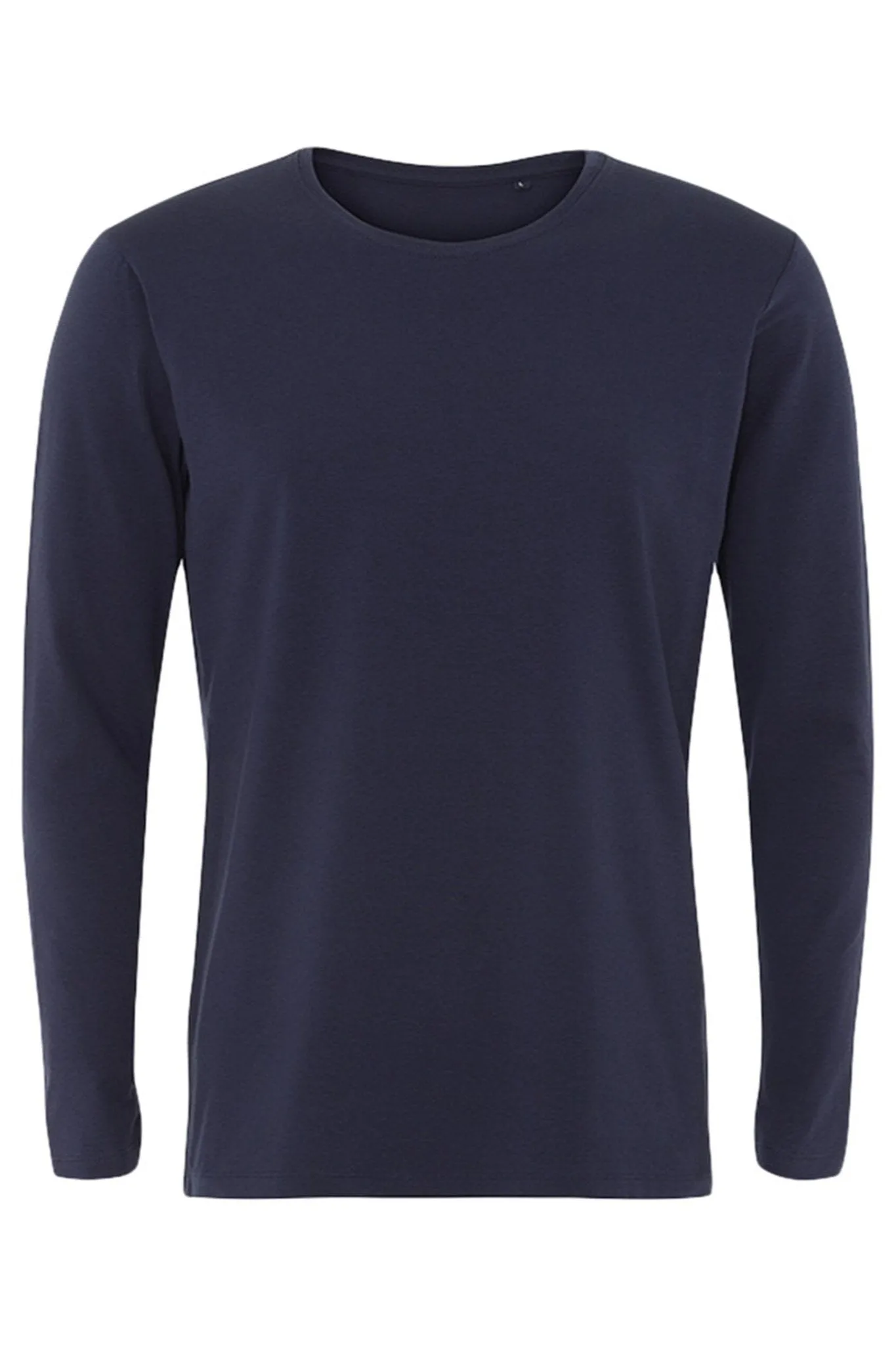 Long-sleeved Muscle T-shirt - Navy