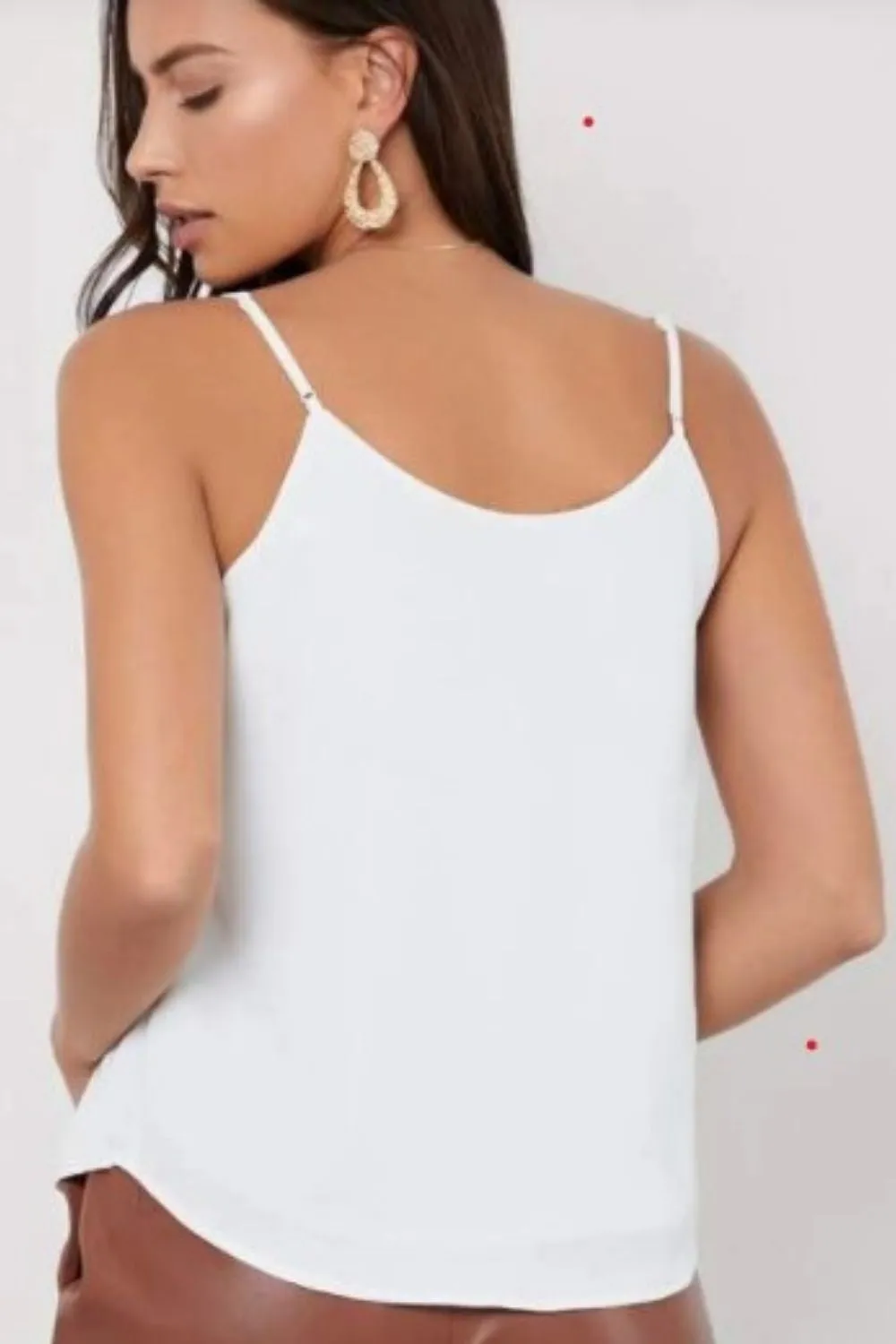 Love It White Sleeveless Top