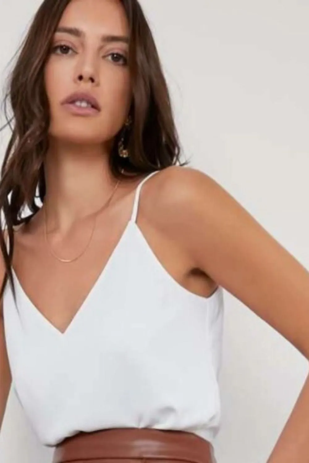 Love It White Sleeveless Top