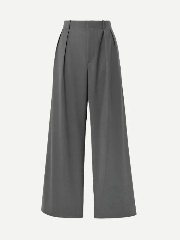 Low Rise Trouser in Charcoal