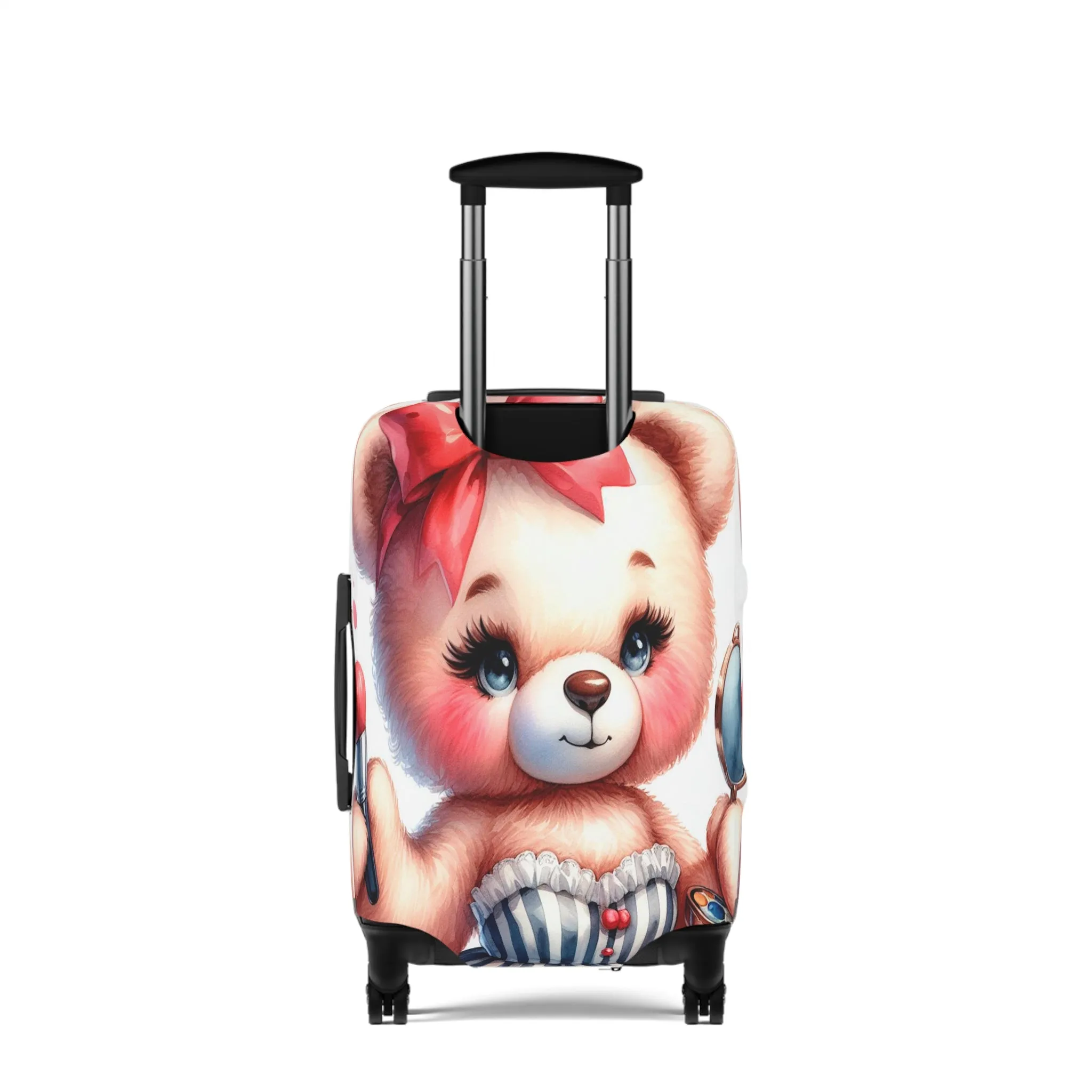 Luggage Cover, Rockabilly, Teddy Bear, awd-3032