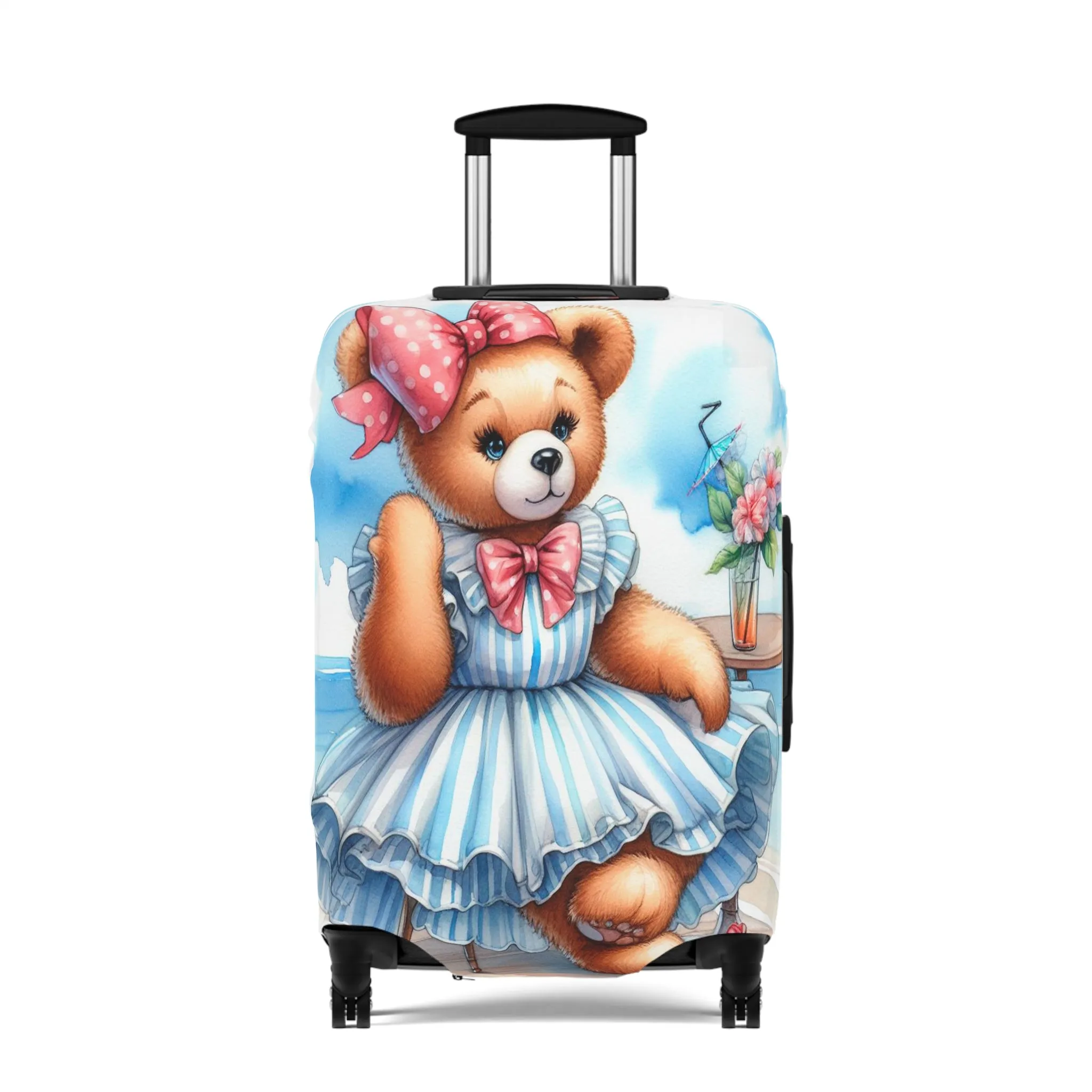 Luggage Cover, Teddy Bear, awd-3030