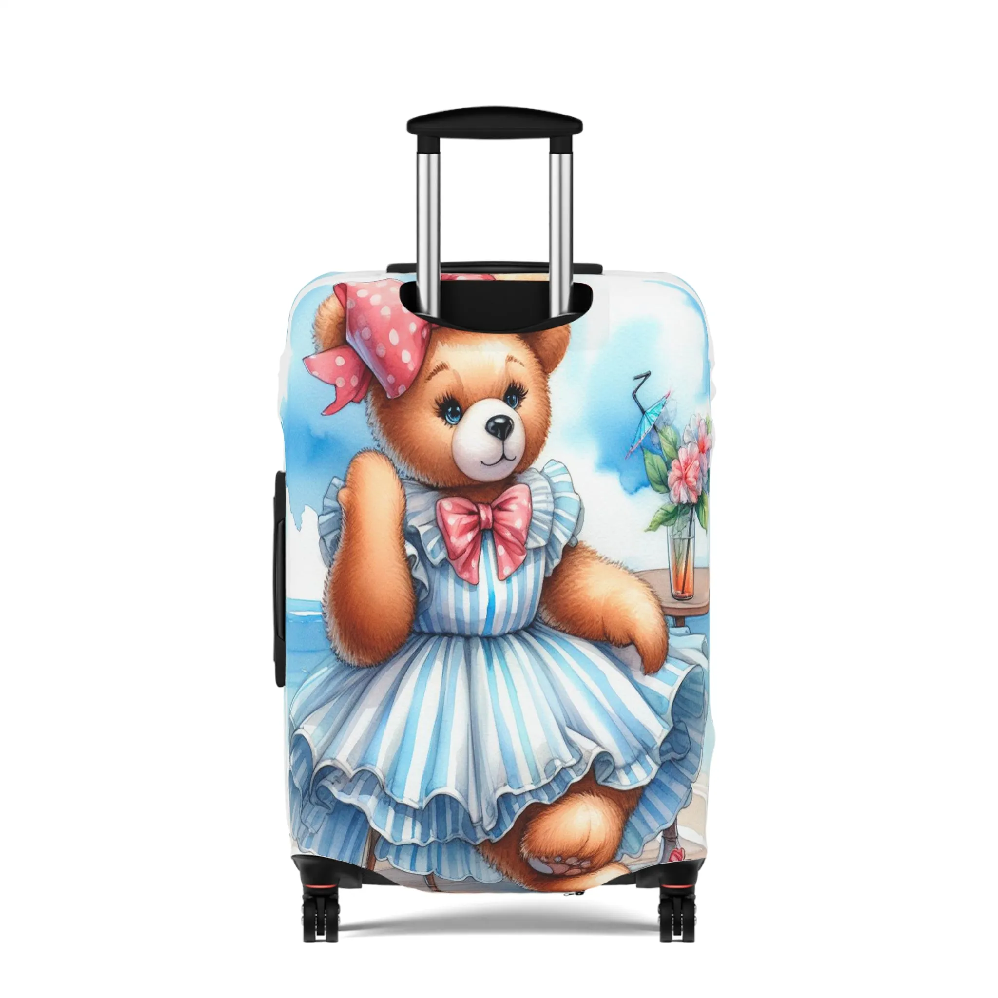 Luggage Cover, Teddy Bear, awd-3030