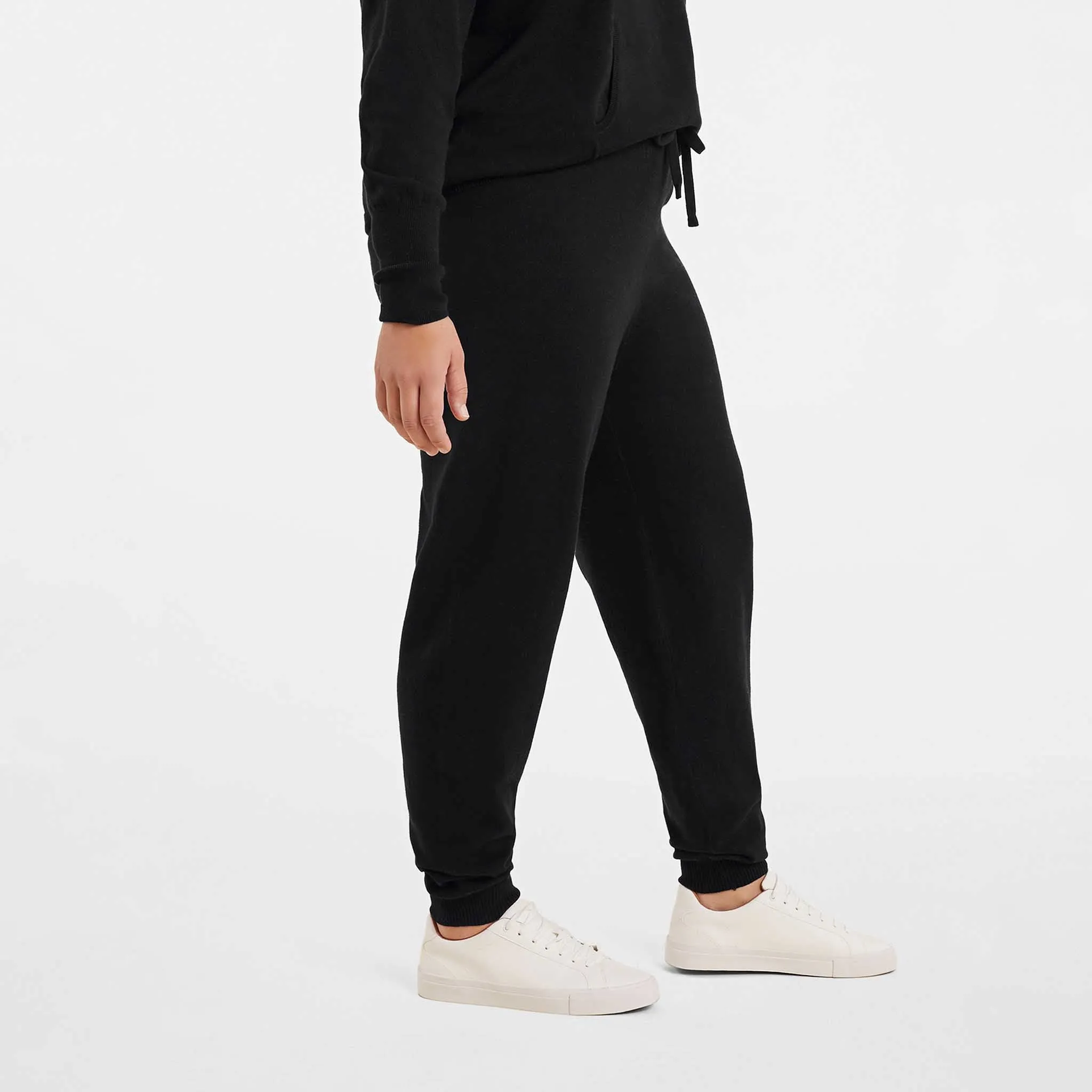 Luxe Knit Jogger | Black