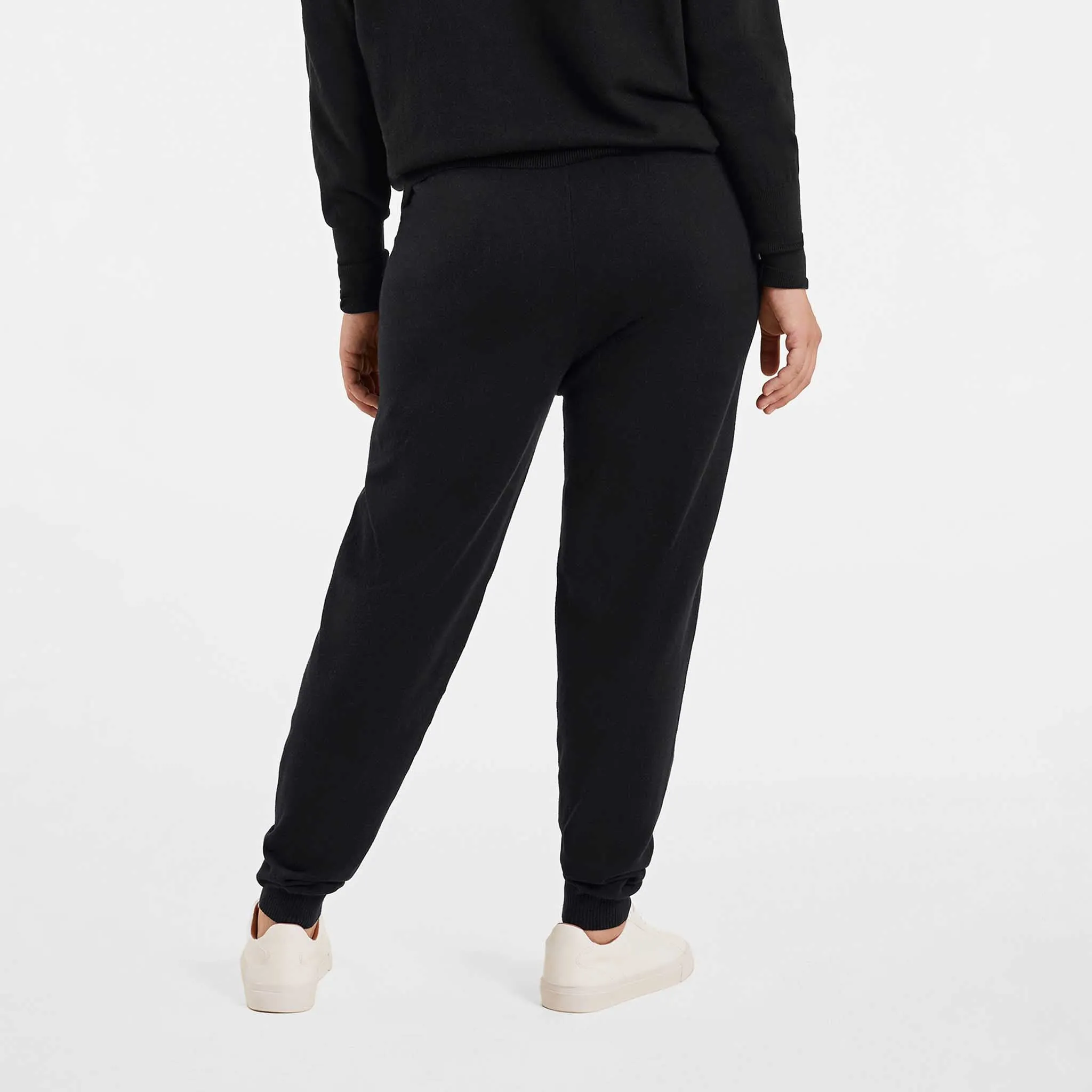 Luxe Knit Jogger | Black