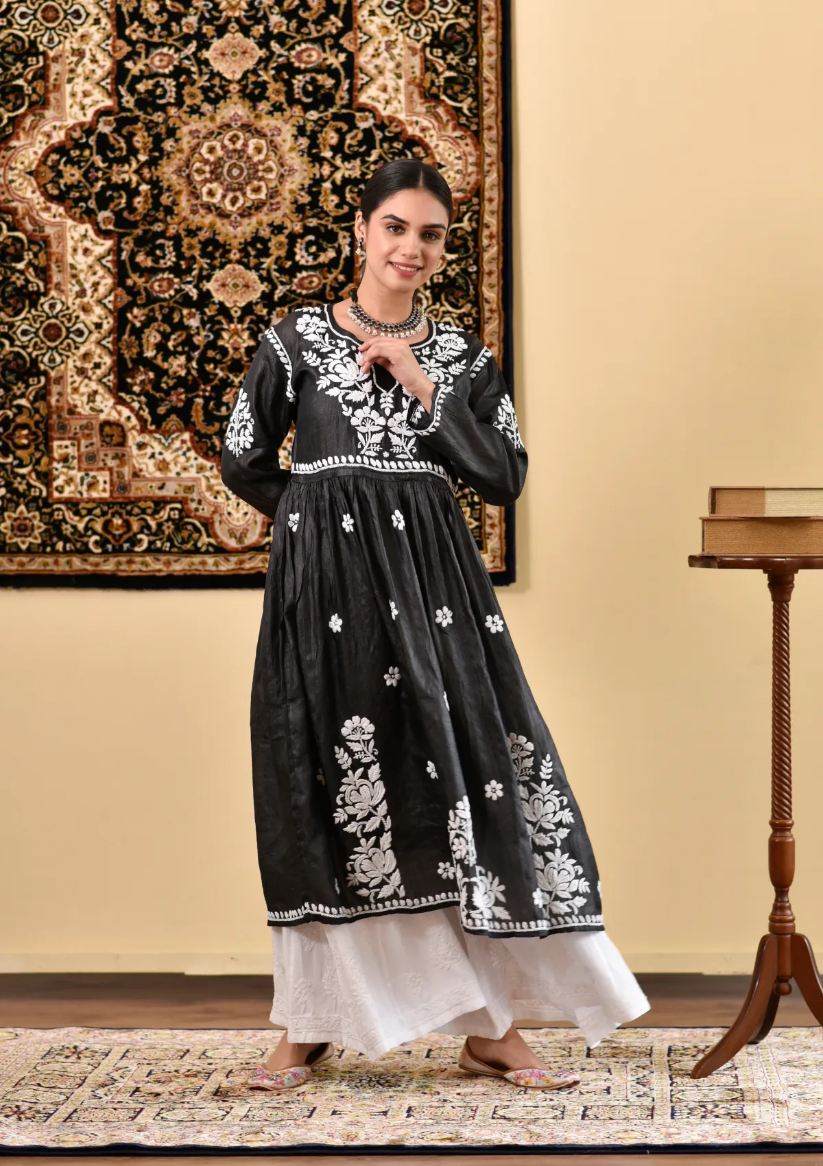 Masoom Silk A-Line Gown