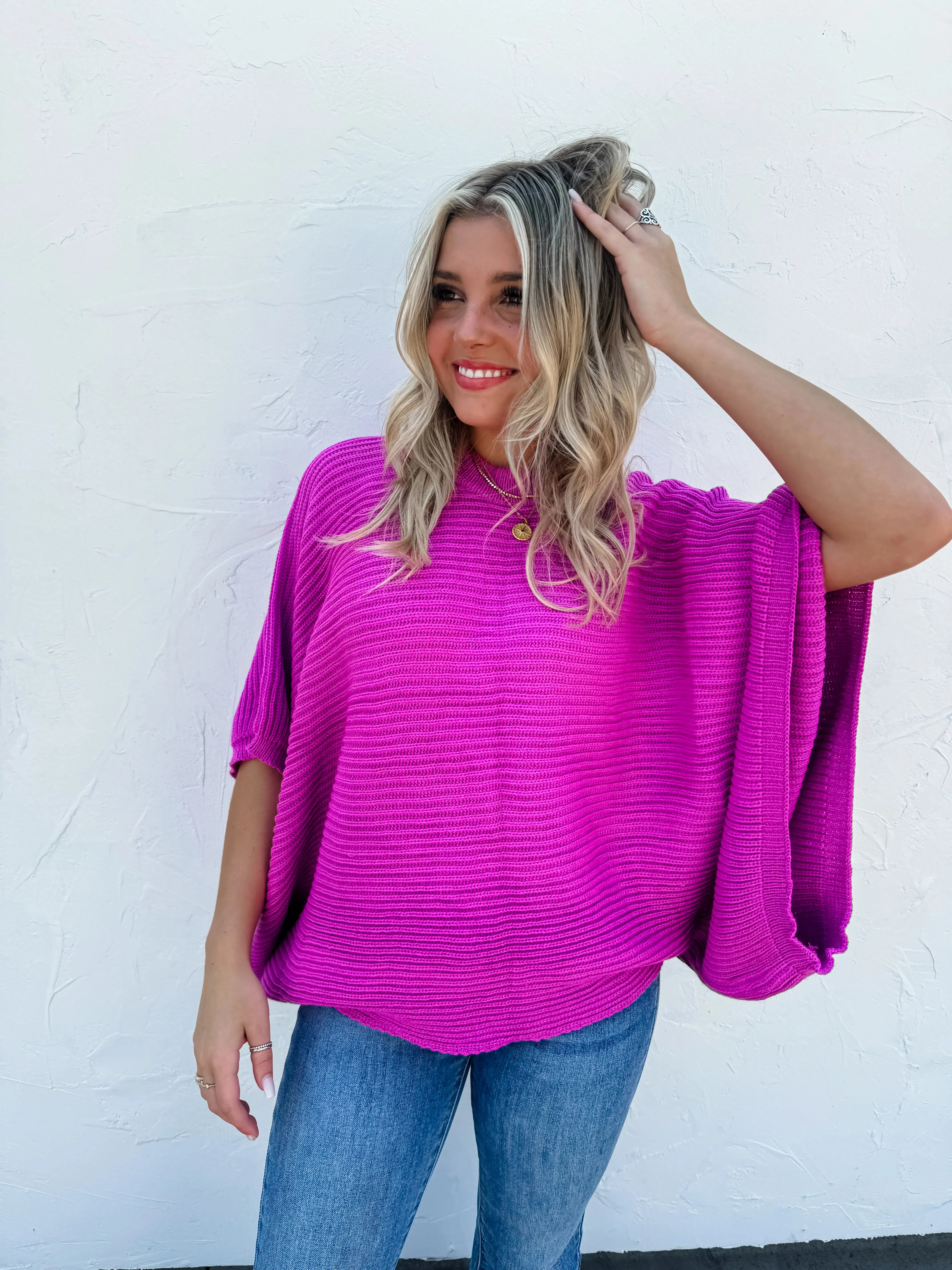 Meg Pullover Poncho by Blakeley