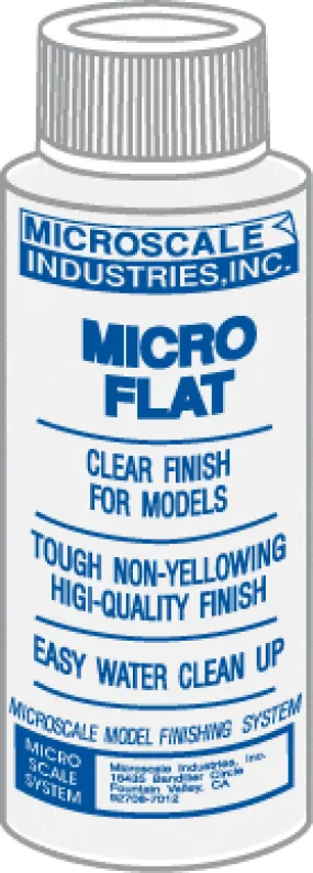 Microscale MI-3 Micro Coat Flat Clear Finish 1oz