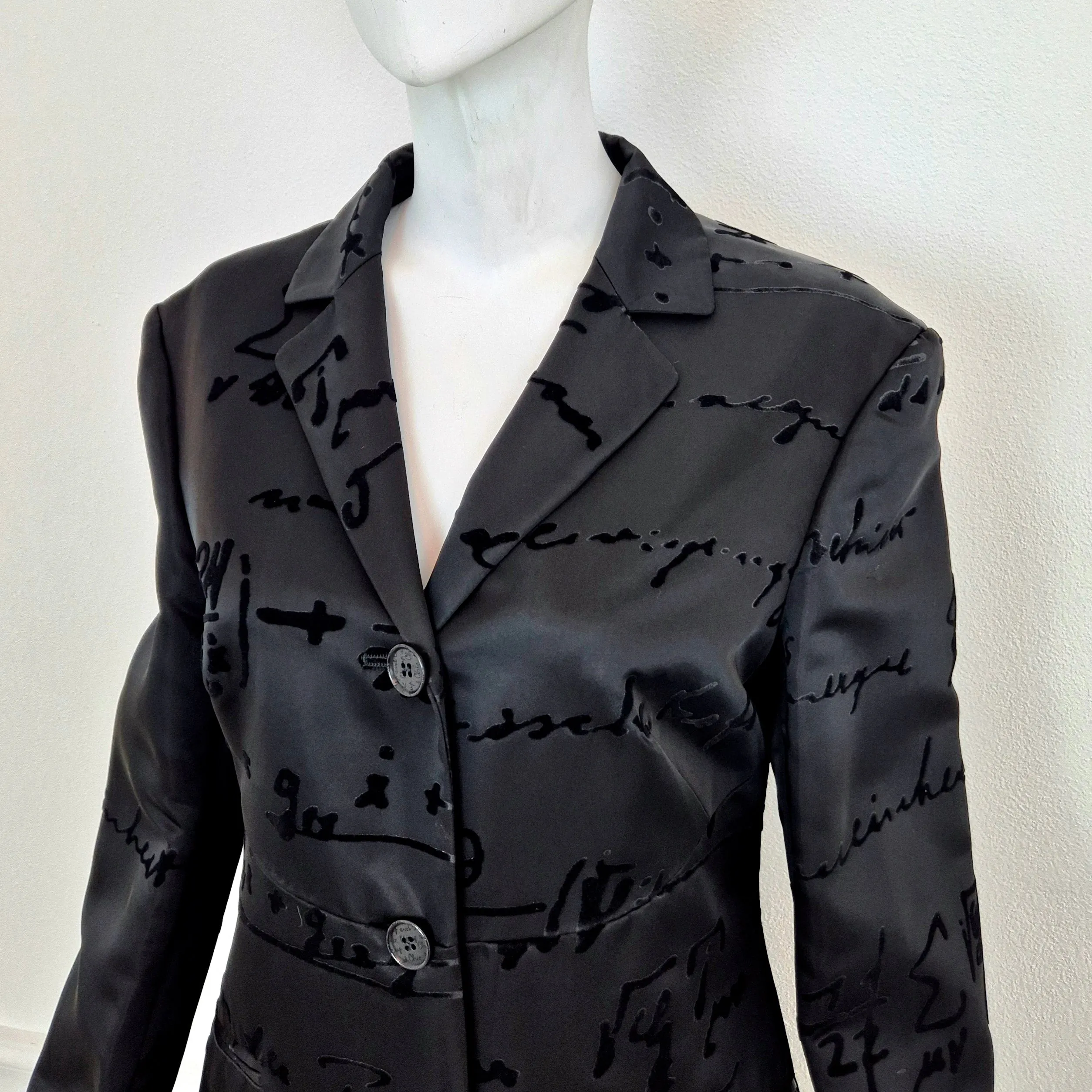 Moschino | Blazer con formule matematiche