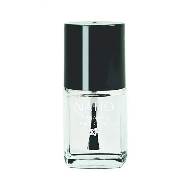 Natio Nail Colour Top & Base Coat '21 10ML