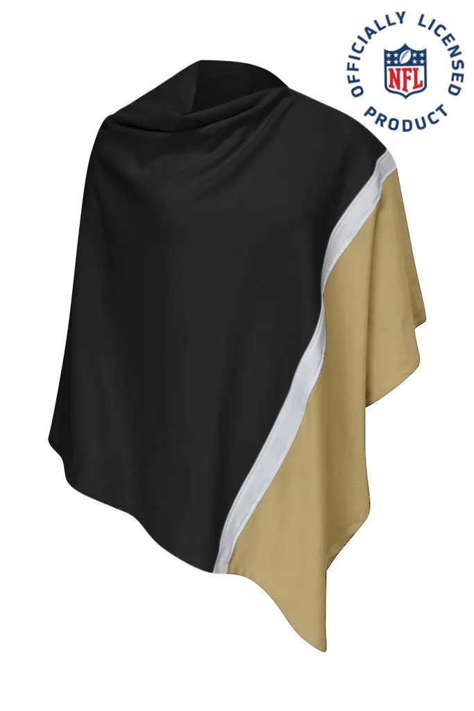 New Orleans Saints Contraband Poncho