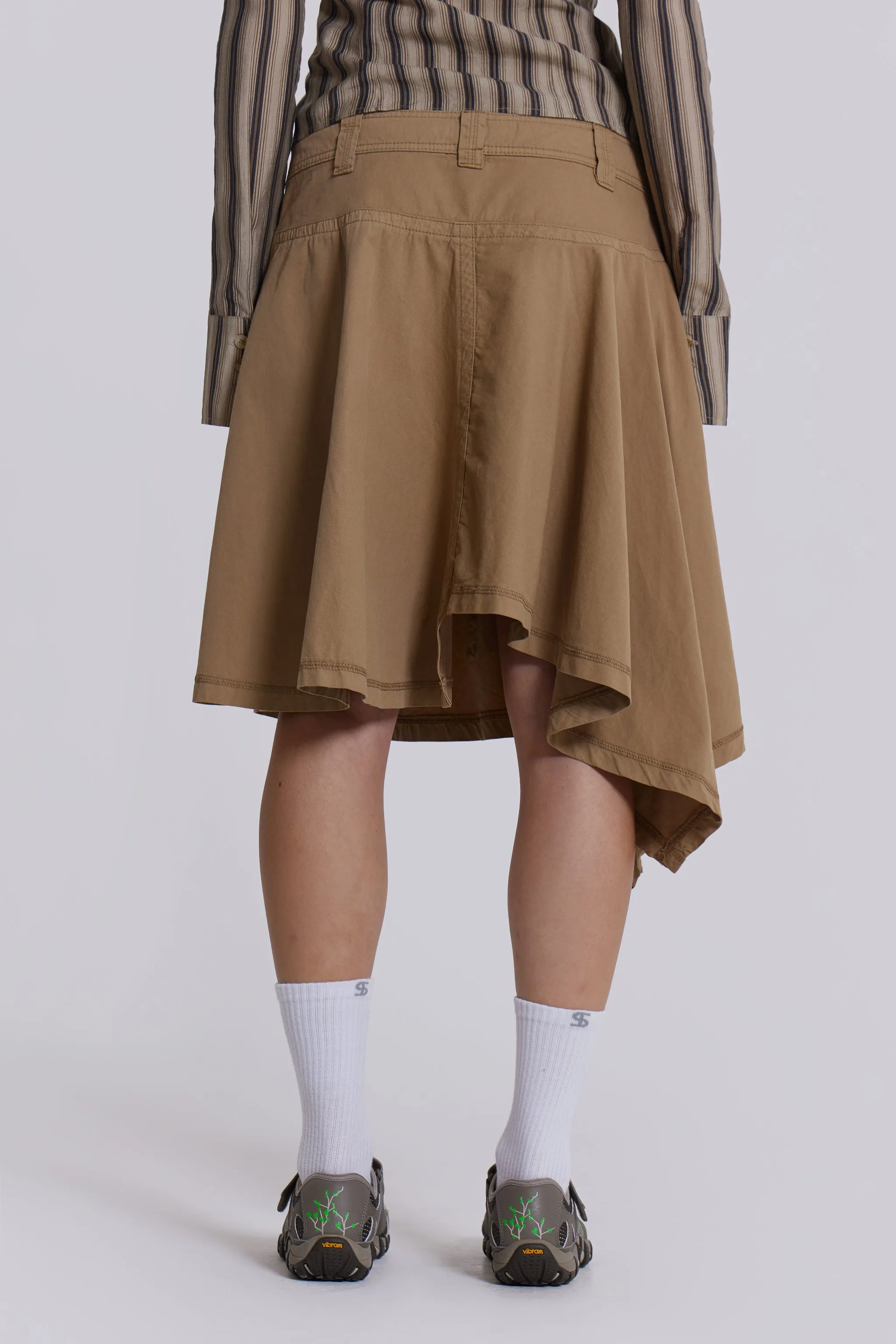 Noa Cargo Midi Skirt