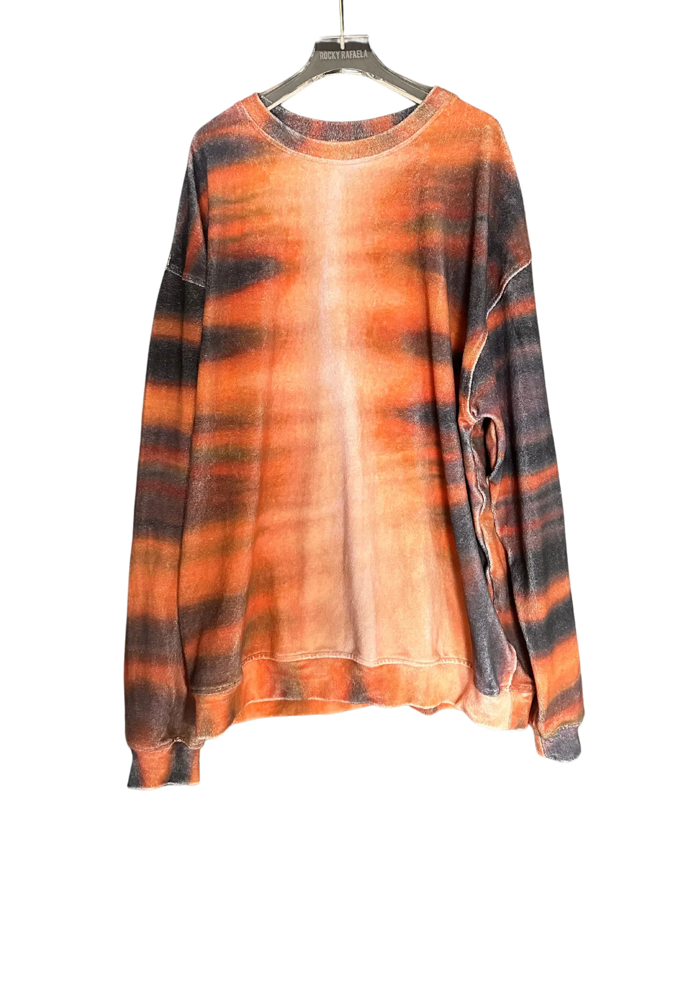 Orange Bleed Terry Jumper