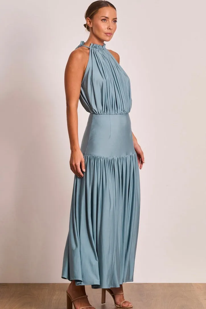 Pasduchas Two's Company Midi Dress - Eucalyptus