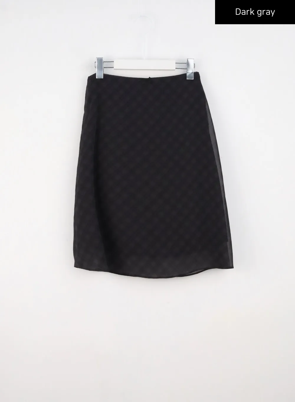 Plaid Midi Skirt CL320