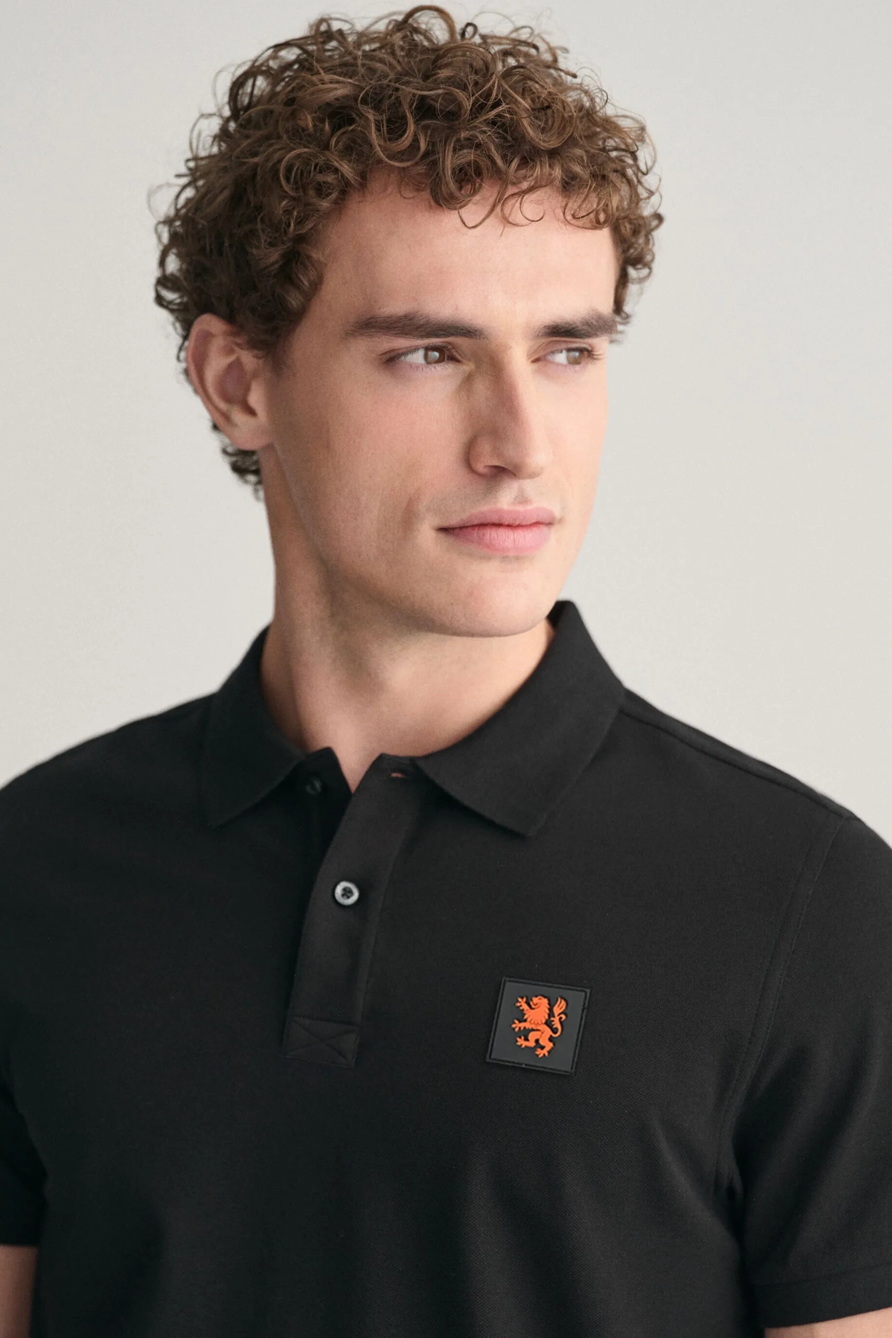 Polo Republica Men's LEO Rubber Badge Polo Shirt