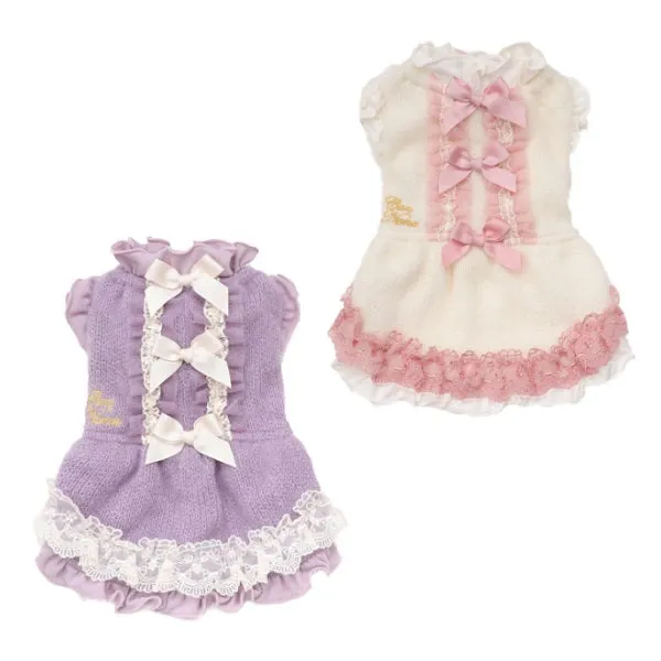 Princess Frilly Sweater Dress