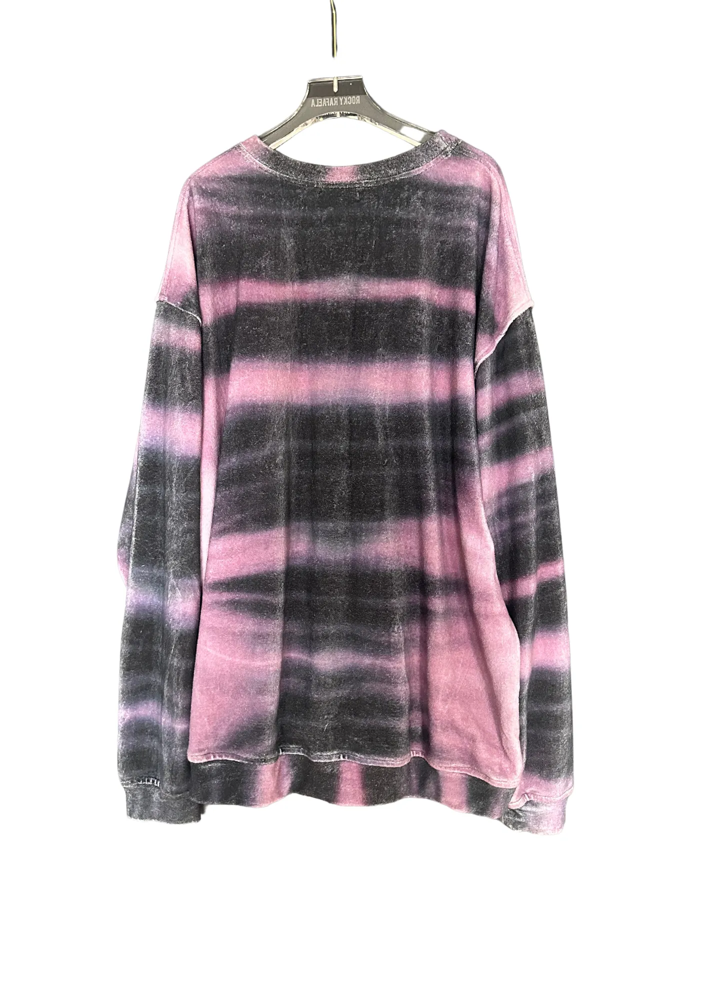 Purple Bleed Terry Jumper