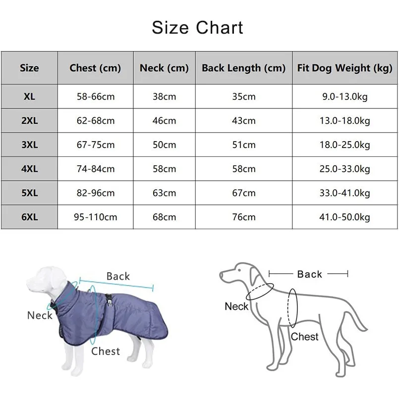 Quality Waterproof Dog Winter Coat Jacket