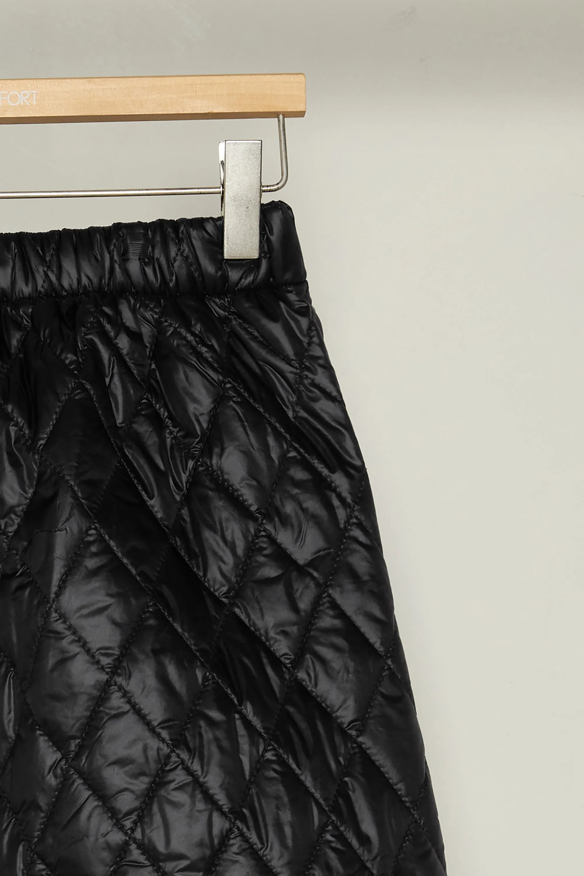 QUILTED MIDI SKIRT