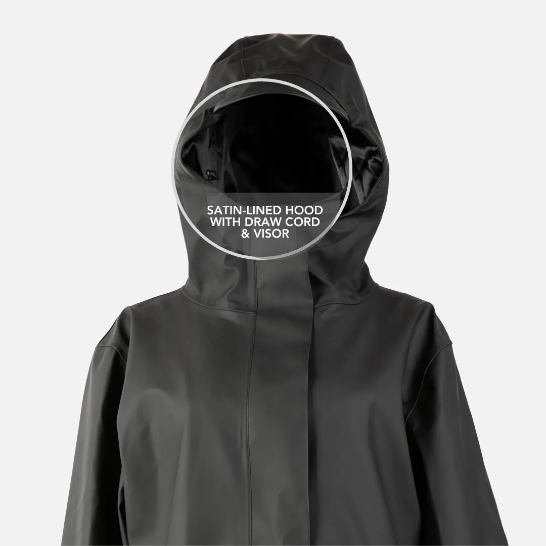 Rain Jacket, Waterproof, Satin-Lined Hood, Bundle (2)