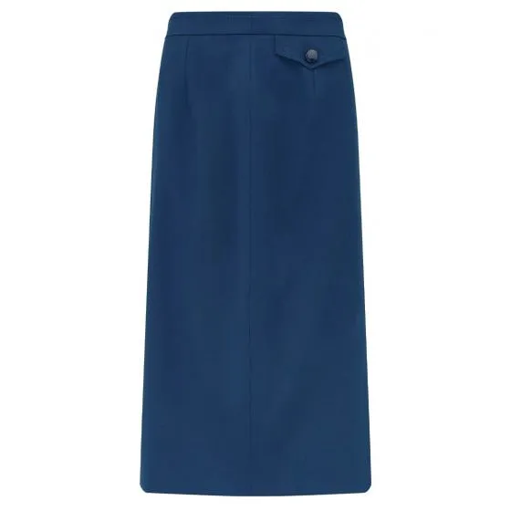 Randuxina Virgin Wool Midi Skirt