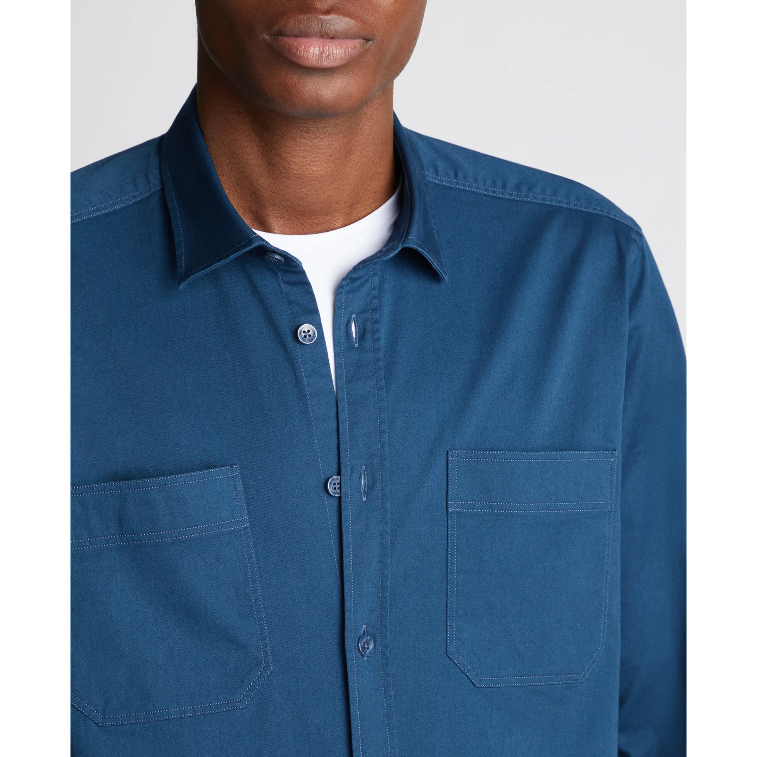 Remus Parker Overshirt 13720 Dark Blue