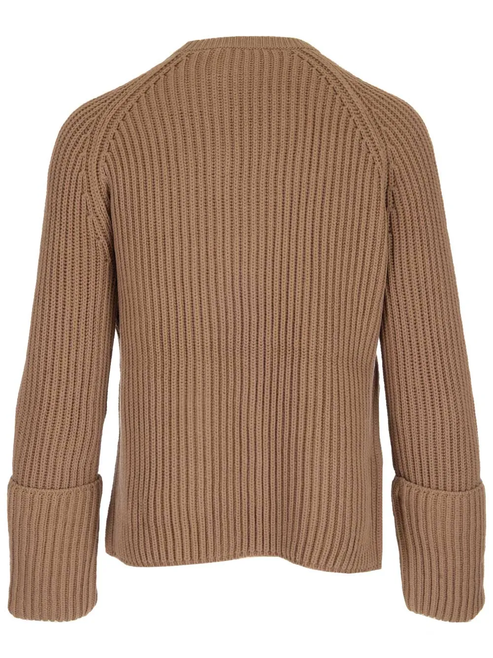 'S Max Mara Crewneck Rib Knit Jumper